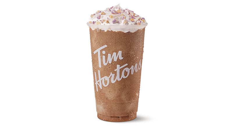 Blueberry Crumble Pie Iced Capp