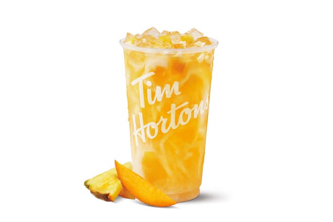 Tropical Mango Coconut Refresher