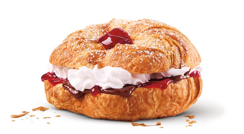 Chocolate Raspberry Croissant