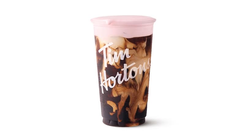 Cold Brew with Strawberry Cold Foam