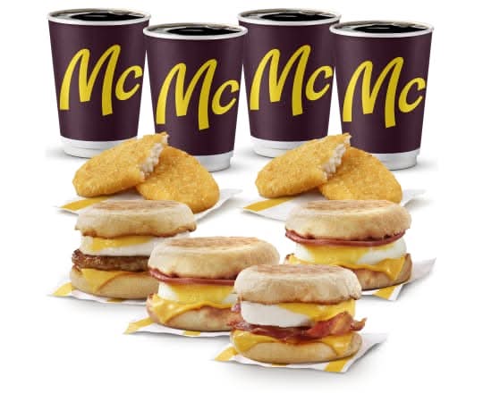 Festin déjeuner pour 4 [1810-2410 Cal]
