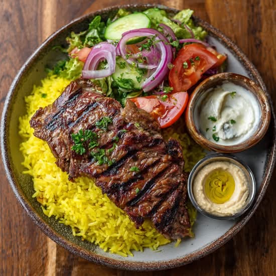 8. Grilled Rib Eye Steak