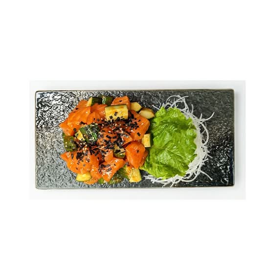 Sweet & Spicy Salmon Sashimi