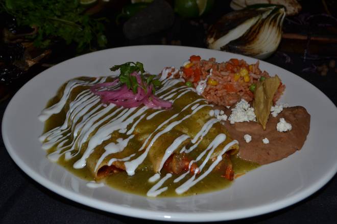 Enchiladas Verdes