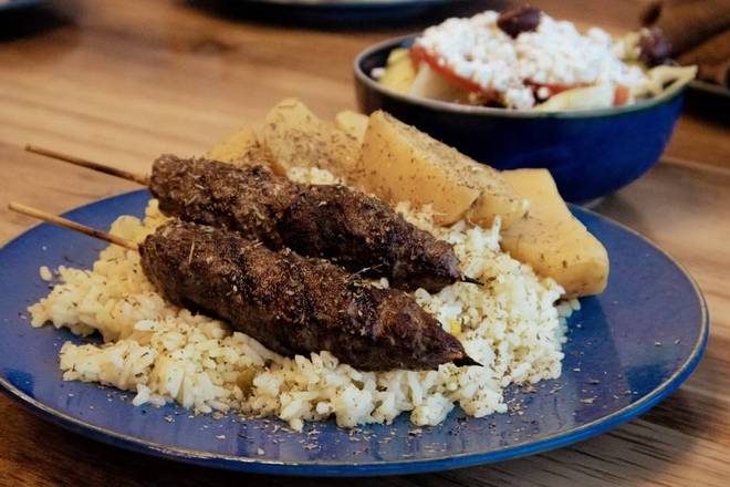 Greek Kebab Dinner