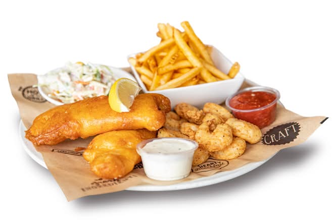 Fried Chicken & Shrimp Platter