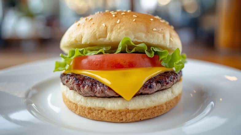 Kids' Cheeseburger & Fries