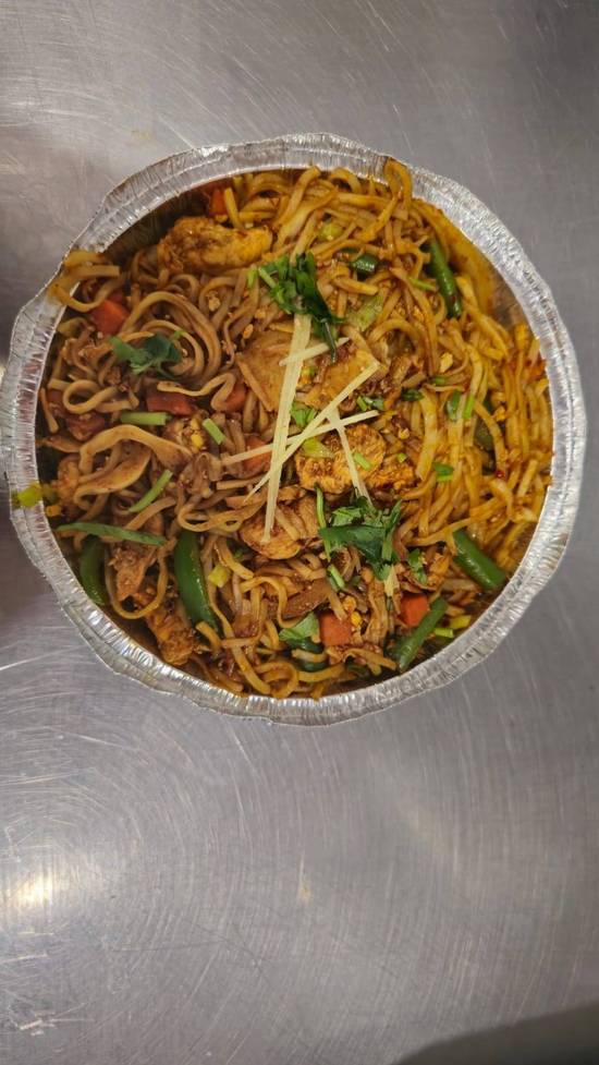 Halal Stir Fry Noodle Chicken