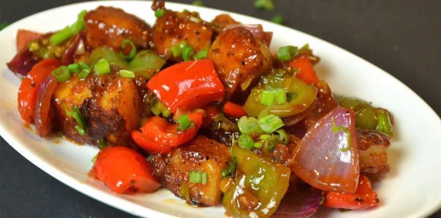 Paneer (Cottage Cheese) Chilli