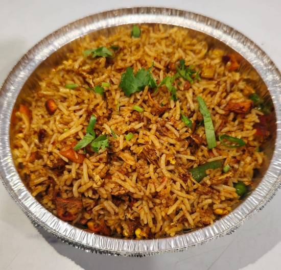 Halal Fried Rice Chicken