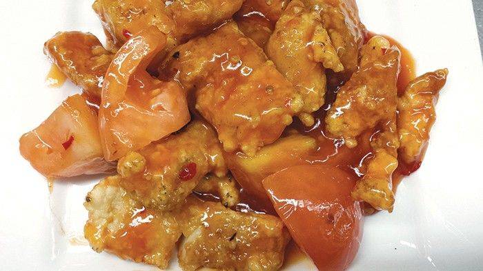 424A Sweet & Sour Chicken with Tomato
