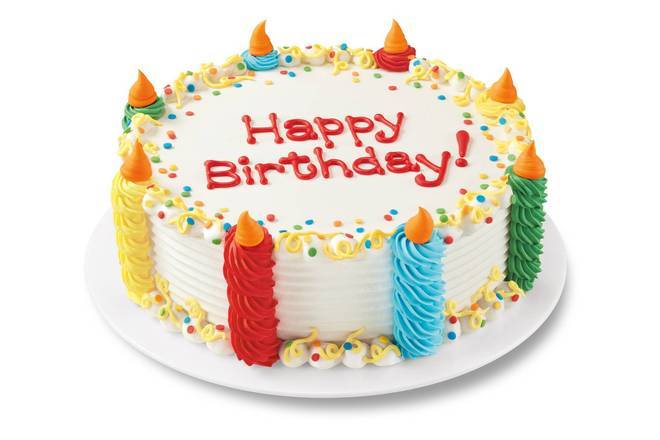 8-Inch Standard Celebration Cake - DQ® Cake