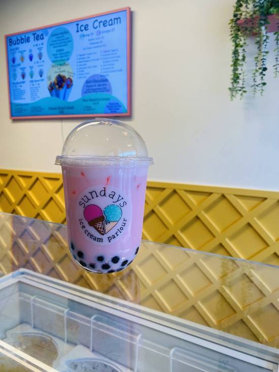 Strawberry Milk Bubble