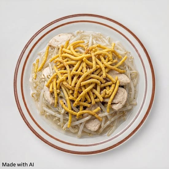 Chow Mein Au Poulet
