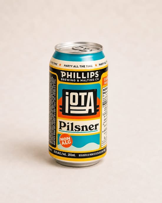 Phillips iOTA Pilsner (Non-Alcoholic)