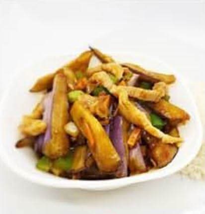 9. Spicy Eggplant (Pork)