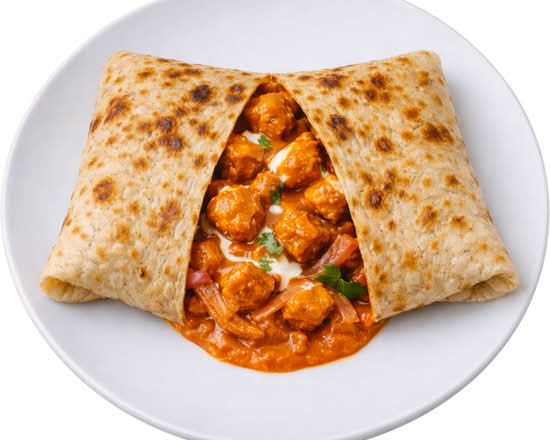 Butter Chicken Roti Shoti