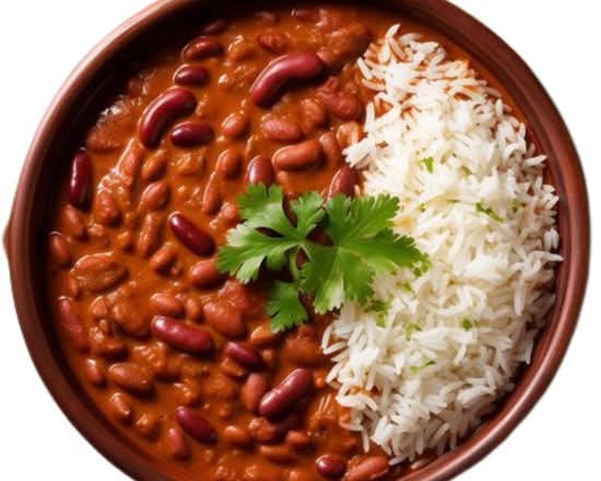 Indian Rajma Chawal (Red Kidney Beans with Rice) (HOP)