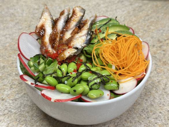 Poke Bol Au Auguille / Grilled Eel Poke Bowl