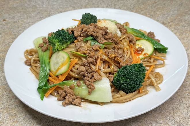 Nouilles Sautées Au Boeuf / Fried Beef Noodles