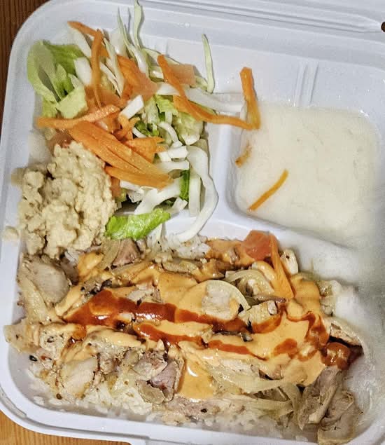 Chicken Shawarma Plate