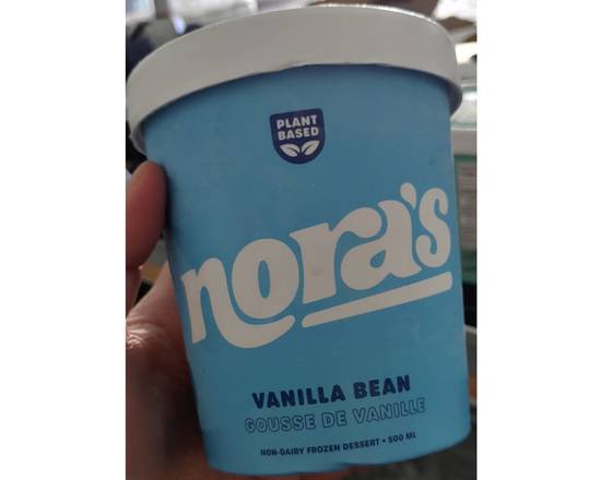 Nora's Vanilla Bean Ice Cream (vegan, 500ml)