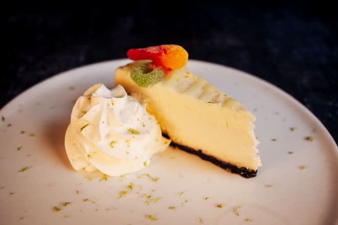 Gâteau au fromage au Bleuets / Blueberry cheesecake