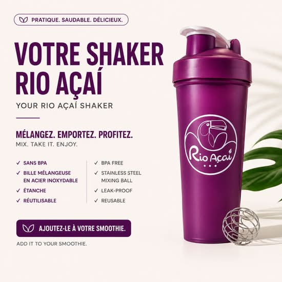 Shaker bottle / Bouteille shaker