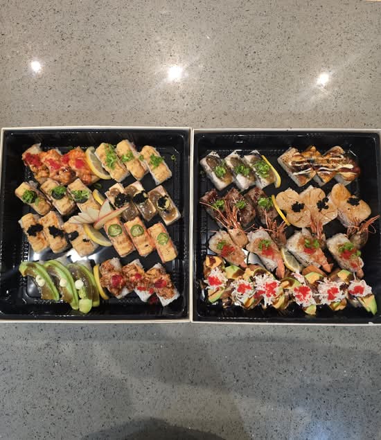Aburi party platter 46pcs ( 3 pcs each from 15 kinds of aburi oshi)
