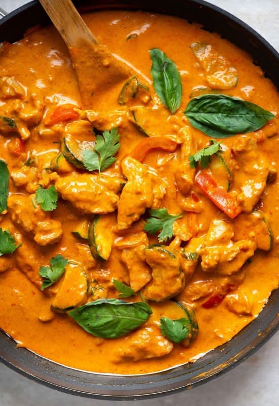 Thai Red Curry Chicken