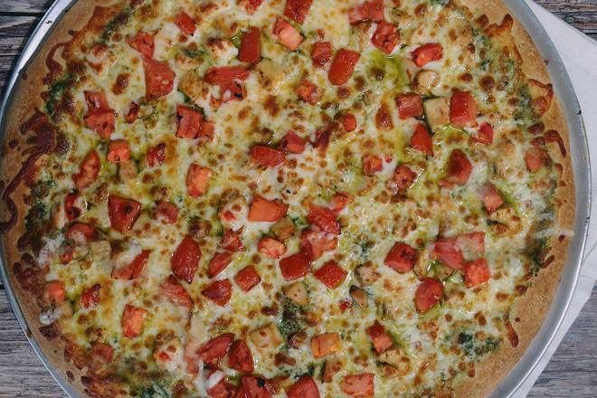 Pesto Chicken Pizza