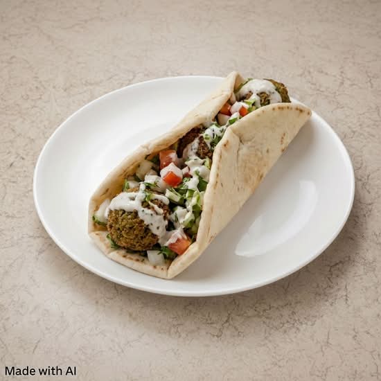 Regular Falafel Sandwich