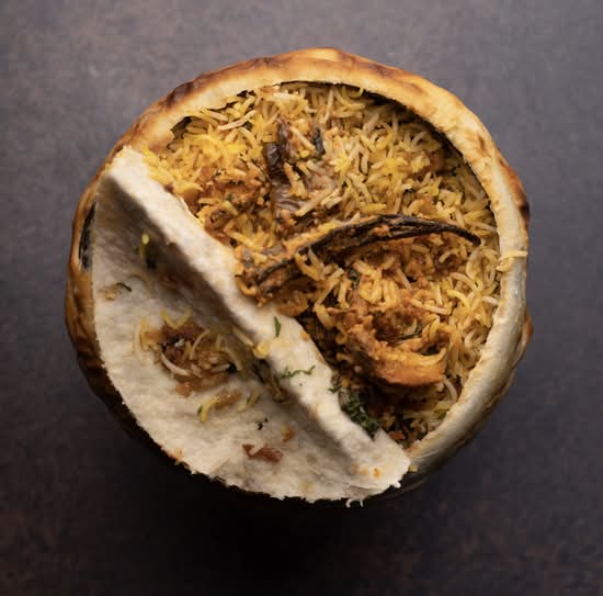 Matka Lamb Biryani