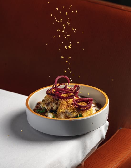 Channa Tikki Chaat