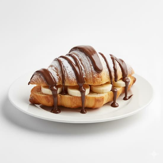 Banana Nutella Croissant