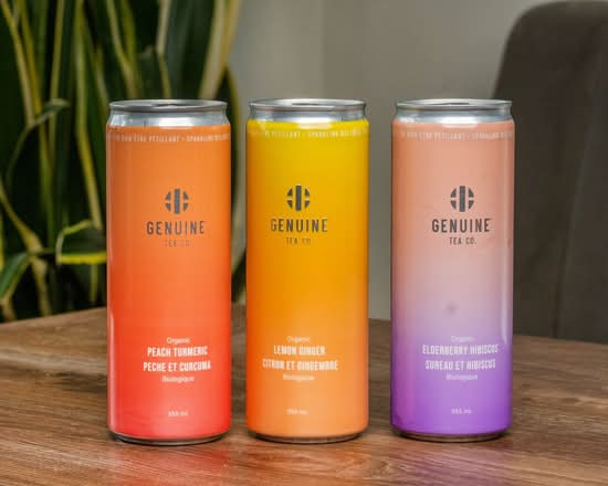 Genuine Tea | Sparkling Tea Can
