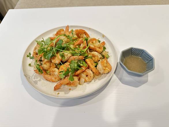 stir-fried salt & pepper shrimp  / TOM XAO SA OT TOI