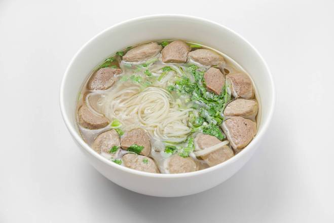 Beef Ball Noodle Soup / PHO BO VIEN