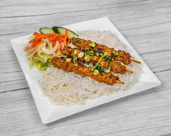 Grilled Pork Skewers Vermicelli / XAU HEO BUN