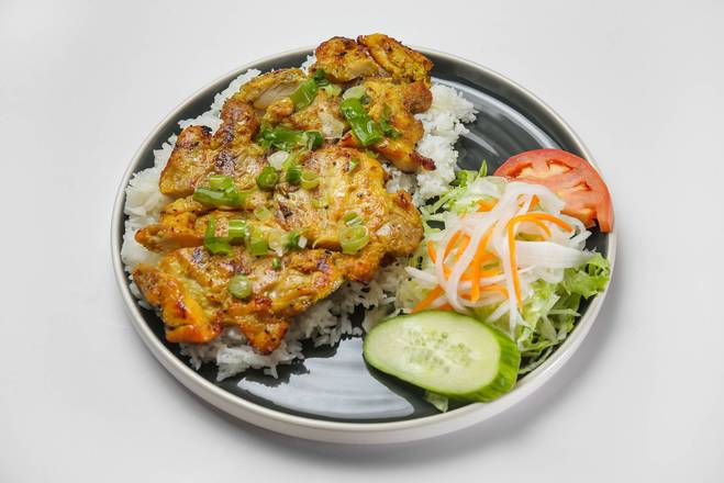 Lemongrass Grilled Chicken Rice / COM GA NUONG