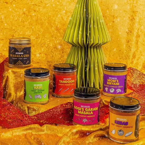 Six Spice Jar Gift Box