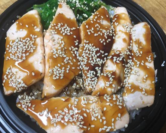Salmon Teriyaki Don