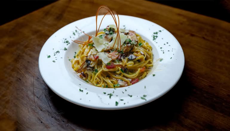 Linguine Carbonara