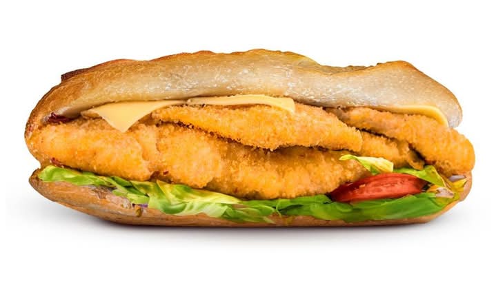 Baguette Poulet Croustillant/ Crispy Chicken Baguette