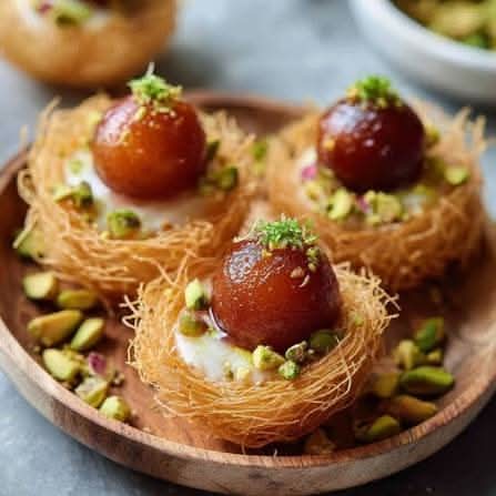 Gulab Jamun Kunafa