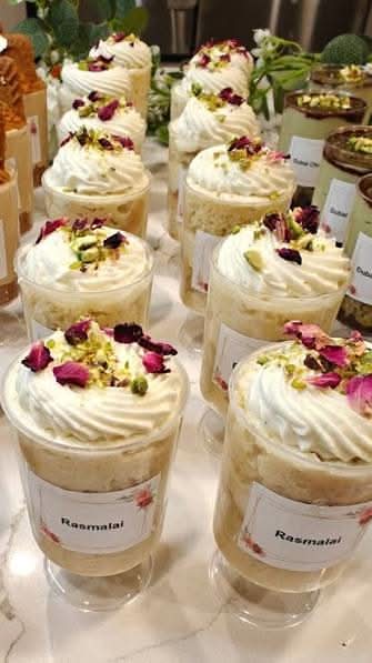 Rasmalai Desert Cup