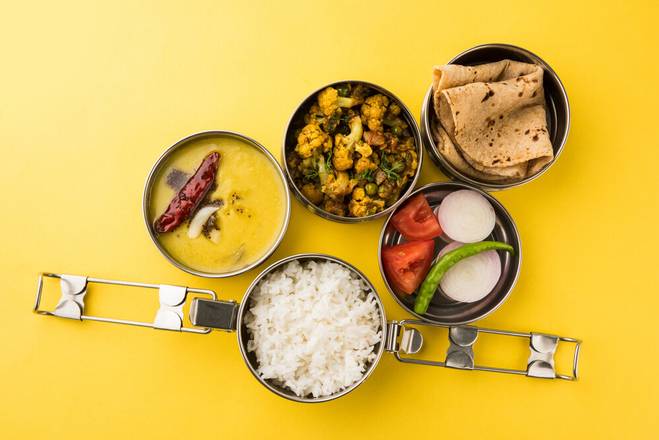 Indian Vegetarian Tiffin