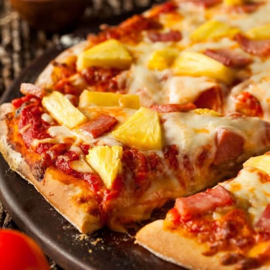 18" Pizza hawaïenne / 18" Hawaiian Pizza