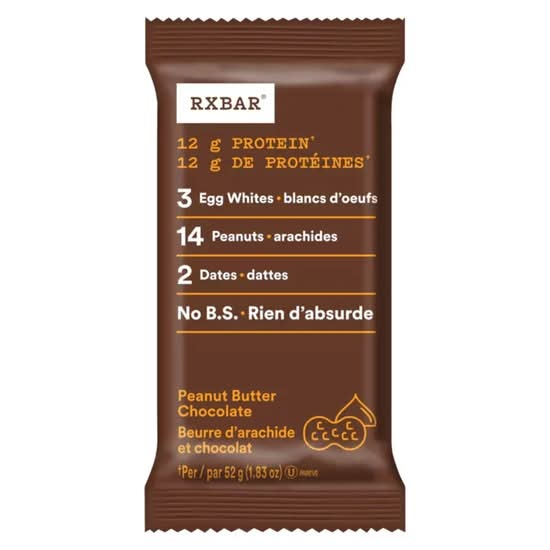 RXBAR - Chocolat beurre d'arachide / RXBAR - Peanut Butter Chocolate