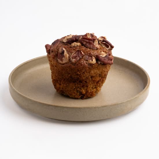 Muffin carottes et pacanes / Carrot and pecan muffin